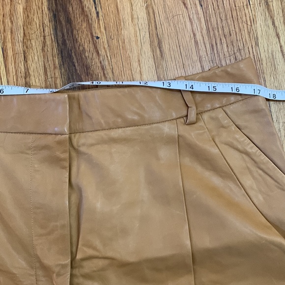 3.1 Phillip Lim Lambskin Leather and Silk Shorts - Picture 5 of 5